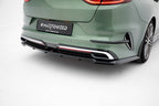 Splitter trasero Kia Proceed GT-Line Mk1 Facelift (con barras verticales)