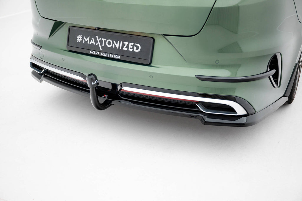 Splitter trasero Kia Proceed GT-Line Mk1 Facelift (con barras verticales)