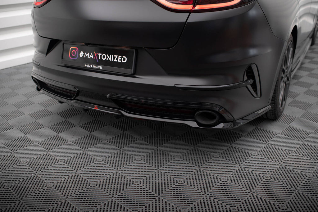 Splitter trasero Kia Proceed GT1 Facelift (con barras verticales)