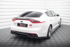 Splitter trasero Kia Stinger Mk1 (con barras verticales)