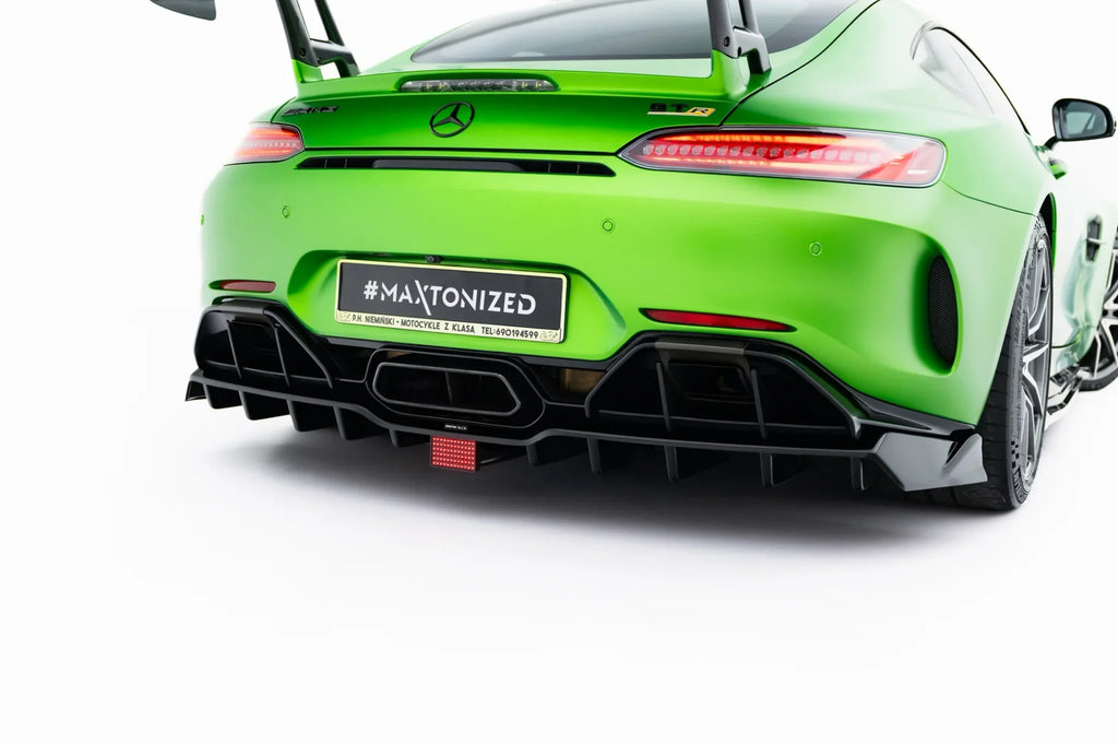 Splitter trasero + LED Mercedes-AMG GT R C190 Facelift (con barras verticales)