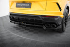 Splitter trasero Lamborghini Urus Mk1 (con barras verticales)