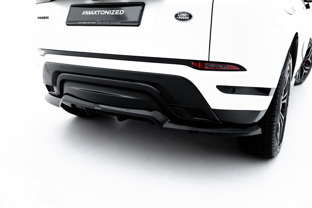 Splitter trasero Land Rover Range Rover Evoque Dynamic Mk2 (con barras verticales)