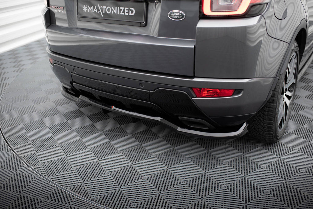 Splitter trasero Land Rover Range Rover Evoque HSE Dynamic Mk1 Facelift (con barras verticales)
