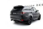 Rear splitter Land Rover Range Rover Sport Mk2 (with vertical bars)