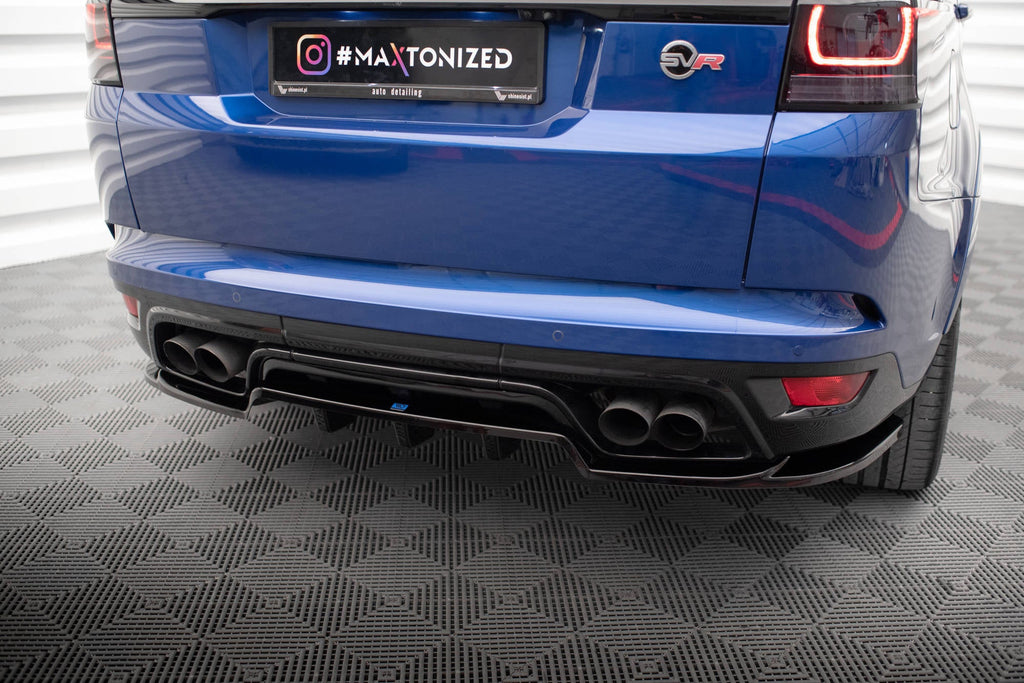 Splitter trasero Land Rover Range Rover Sport SVR Mk2 (con barras verticales)