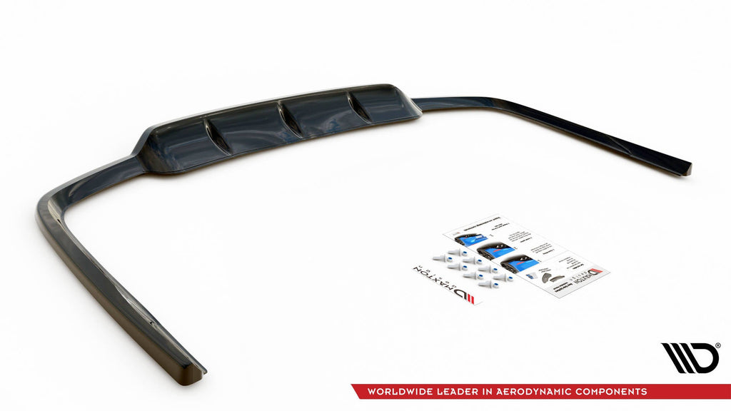 Splitter trasero Lexus GS F-Sport Hybrid Mk4 (L10) con barras verticales