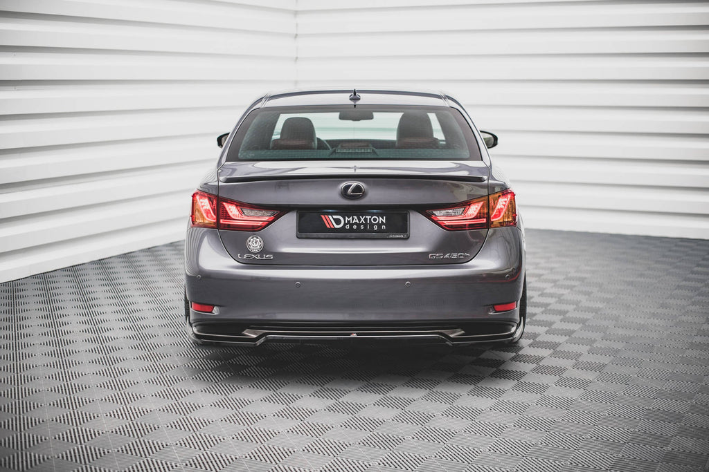Splitter trasero Lexus GS F-Sport Hybrid Mk4 (L10) con barras verticales