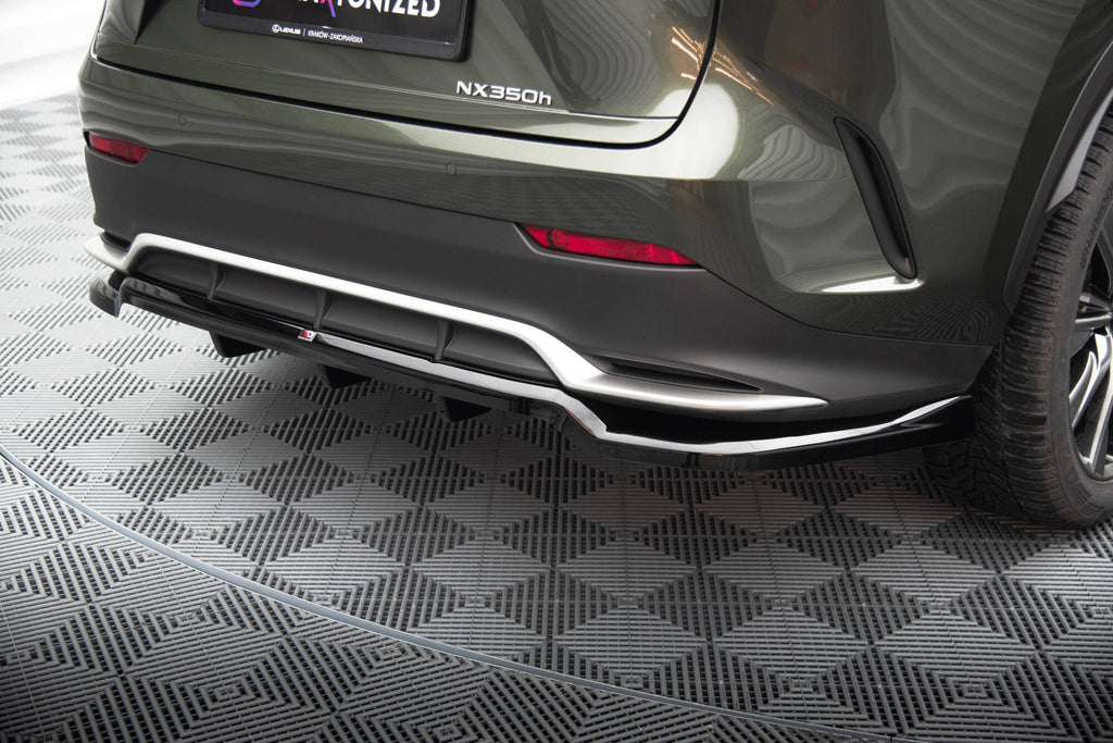 Splitter trasero Lexus NX F-Sport Mk2 (con barras verticales)