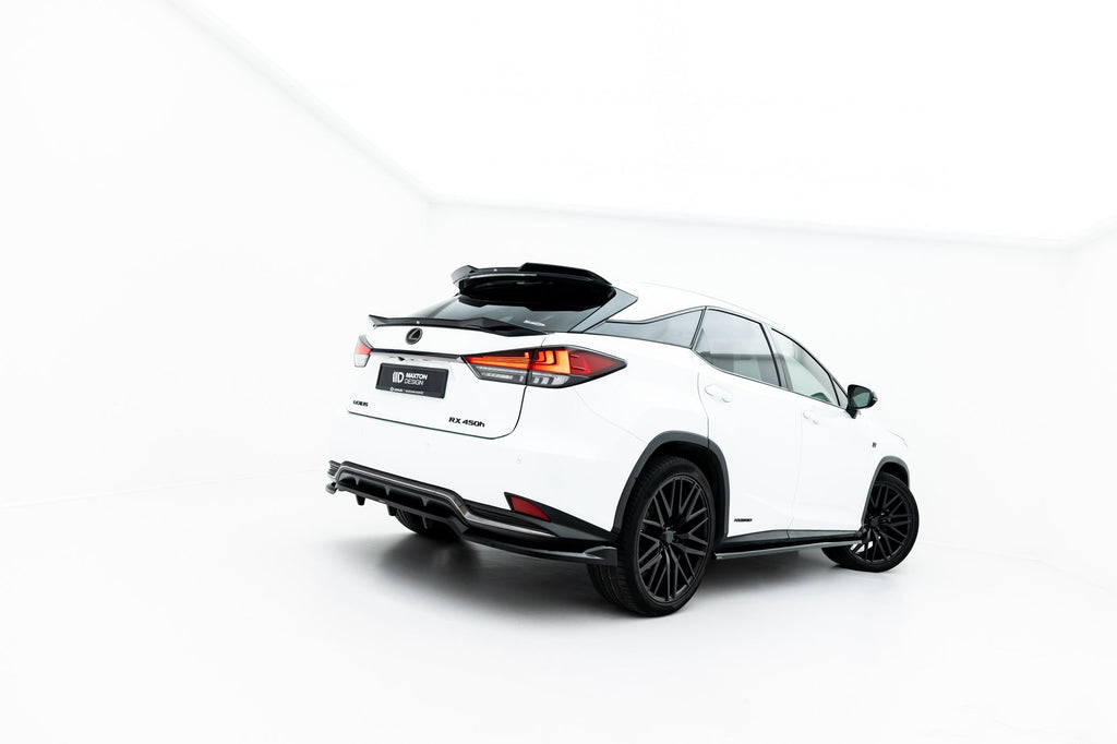 Lexus RX F-Sport Mk4 Facelift Rear Diffuser (with vertical strakes)