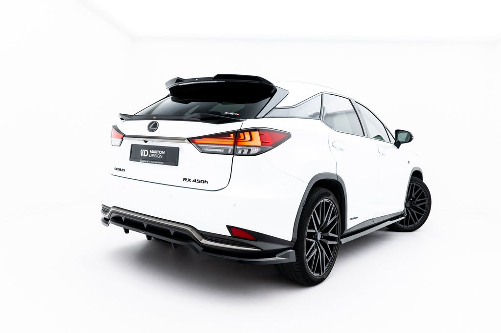 Lexus RX F-Sport Mk4 Facelift Rear Diffuser (with vertical strakes)