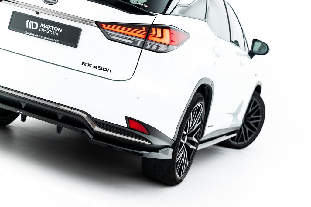 Lexus RX F-Sport Mk4 Facelift Rear Diffuser (with vertical strakes)