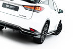 Lexus RX F-Sport Mk4 Facelift Rear Diffuser (with vertical strakes)