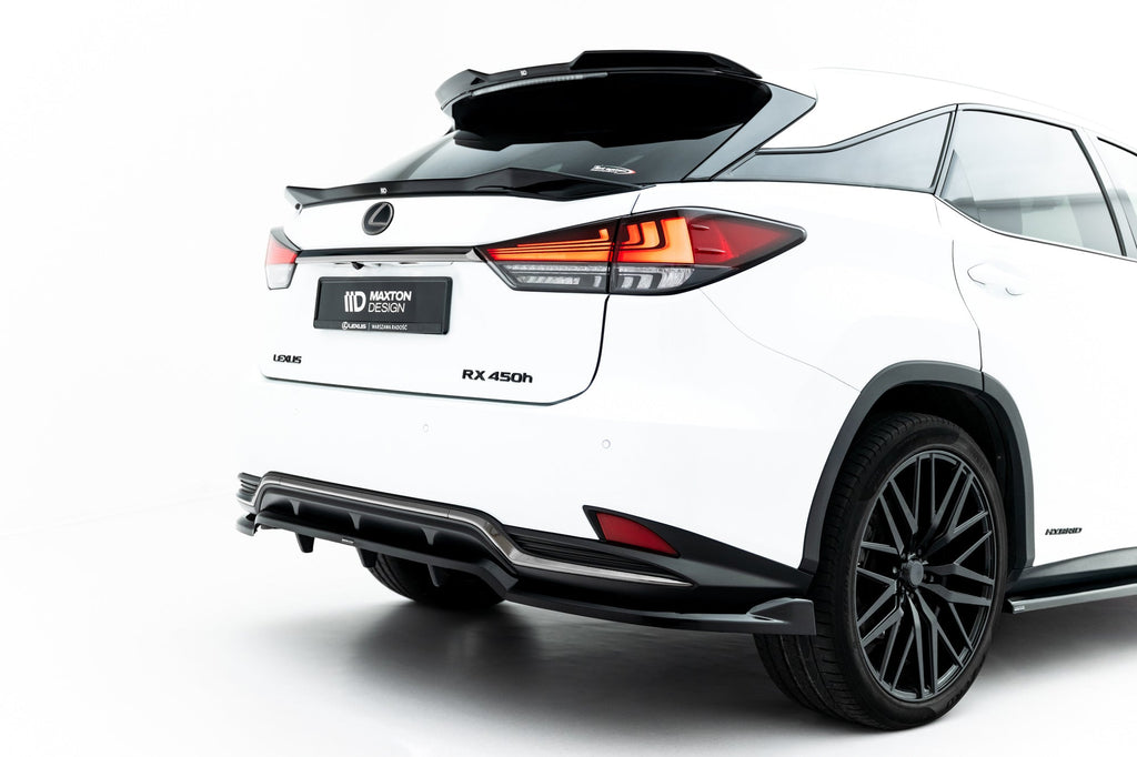 Lexus RX F-Sport Mk4 Facelift Rear Diffuser (with vertical strakes)