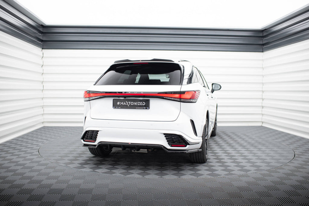 Splitter trasero Lexus RX F-Sport Mk5 (con barras verticales)