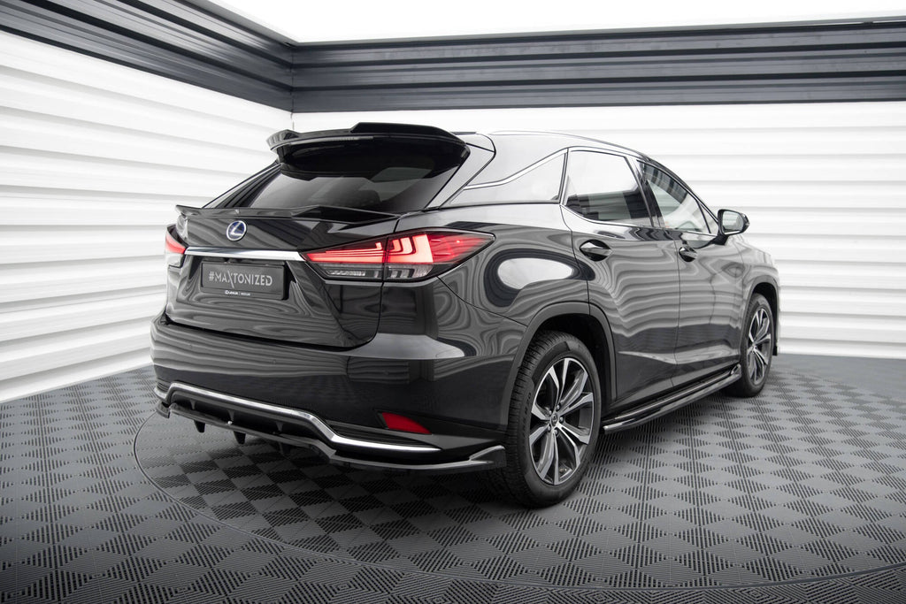 Splitter trasero Lexus RX F-Sport Mk4 Facelift (con barras verticales)