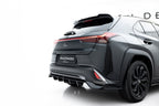 Splitter trasero Lexus UX F-Sport Mk1 (con barras verticales)