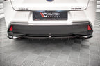 Splitter trasero Lexus UX Mk1 (con barras verticales)