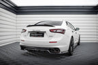 Splitter trasero Maserati Ghibli Mk3 Facelift (con barras verticales)