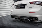 Splitter trasero Maserati Ghibli Mk3 Facelift (con barras verticales)