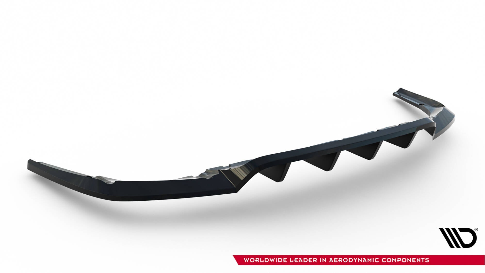 Splitter trasero Maserati Levante GT Mk1 Facelift (con barras verticales)