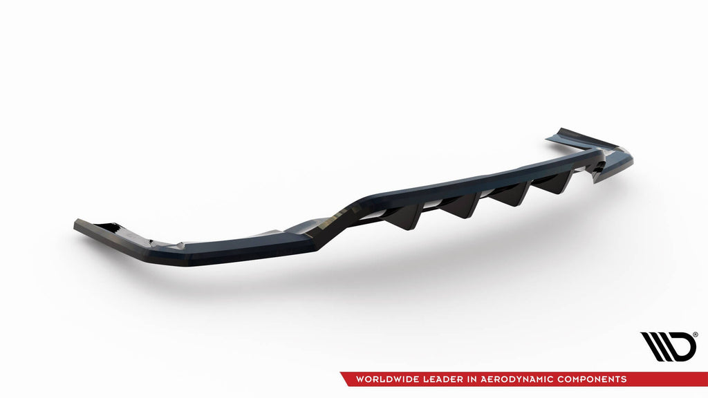 Maserati Levante Trofeo Mk1 Rear Splitter (with vertical fins)