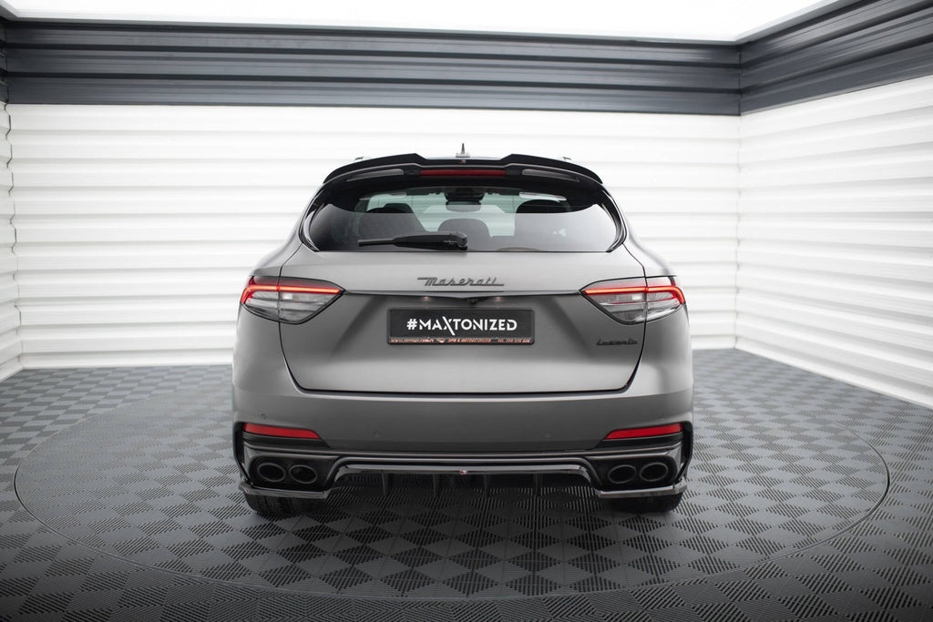 Maserati Levante Trofeo Mk1 Rear Splitter (with vertical fins)