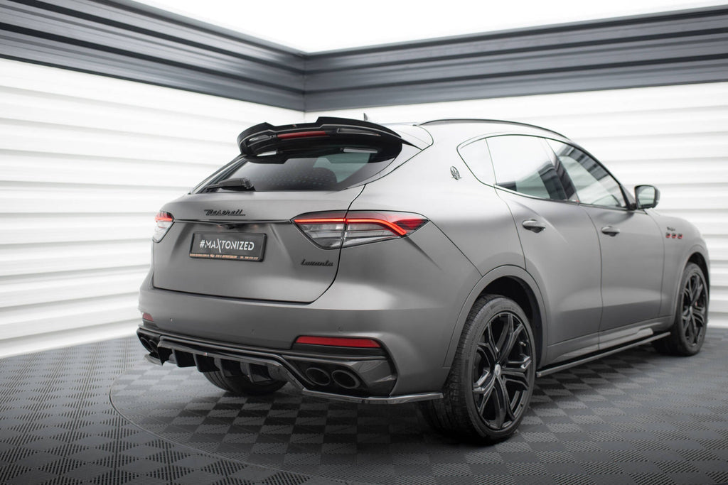 Maserati Levante Trofeo Mk1 Rear Splitter (with vertical fins)