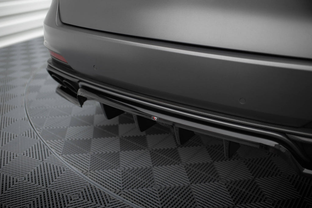 Maserati Levante Trofeo Mk1 Rear Splitter (with vertical fins)
