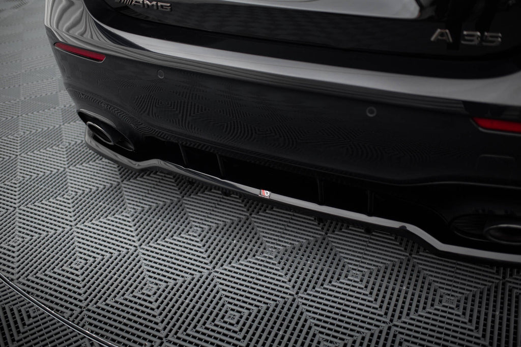 Mercedes-AMG A35 Hatchback W177 Rear Diffuser (with vertical fins)