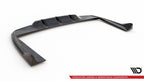 Splitter trasero Mercedes-AMG C63 Berlina / Estate W205 S205 (con barras verticales)