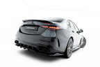 Splitter trasero Mercedes-AMG C63 Berlina / Estate W206 S206 (con barras verticales)
