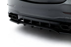 Splitter trasero Mercedes-AMG C63 Berlina / Estate W206 S206 (con barras verticales)