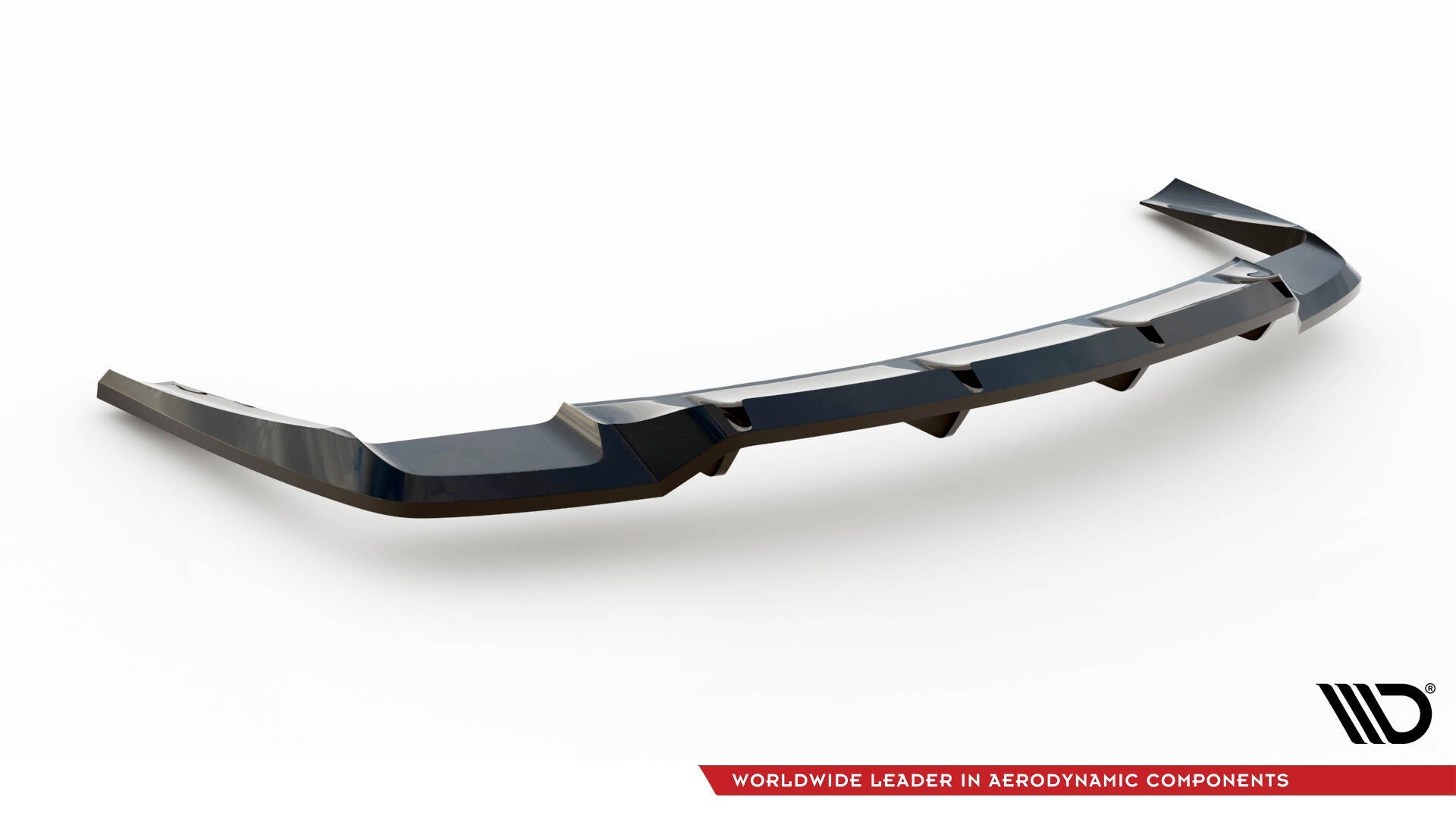 Splitter trasero Mercedes-AMG CLA 45 C117 Facelift (con barras verticales)