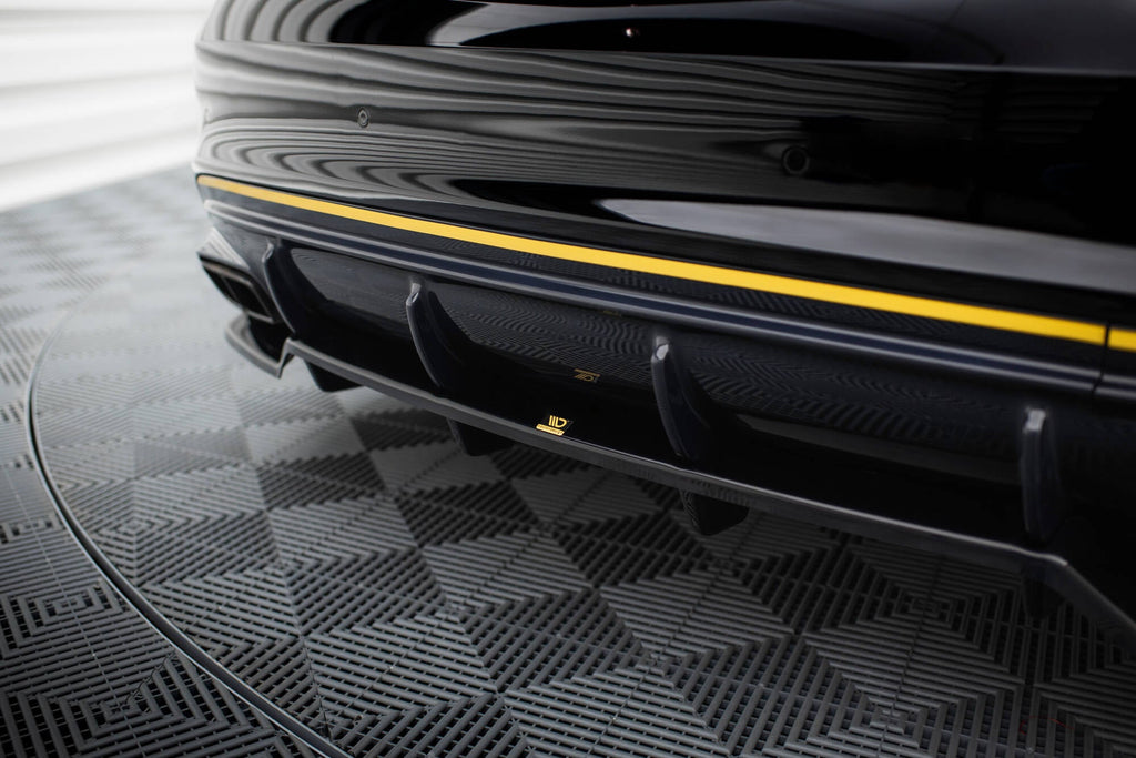 Rear diffuser Mercedes-AMG CLA 45 C117 Facelift (with vertical fins)