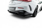 Rear splitter Mercedes-AMG CLE 53 Aero C236 (with vertical struts)