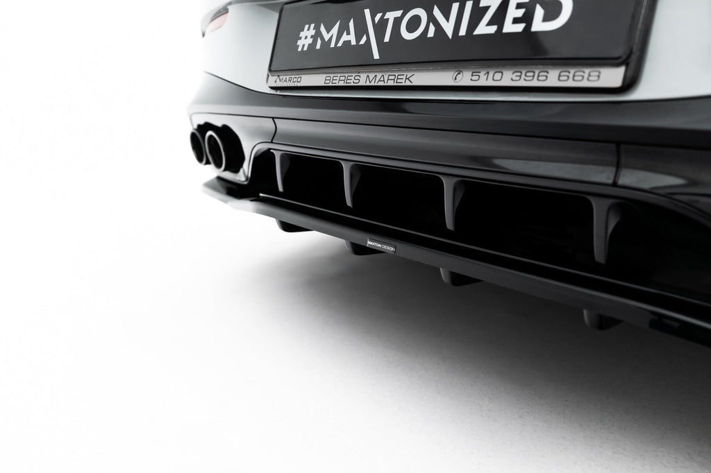 Rear splitter Mercedes-AMG CLE 53 Aero C236 (with vertical struts)