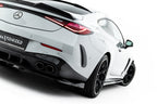Rear splitter Mercedes-AMG CLE 53 Aero C236 (with vertical struts)