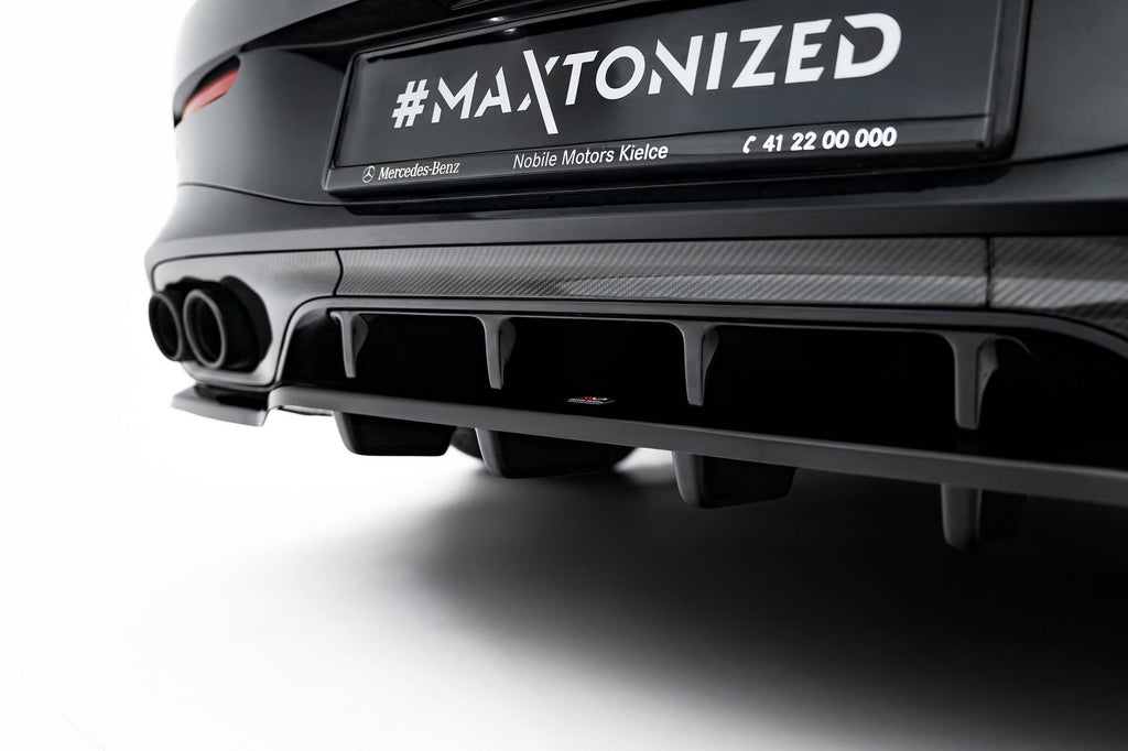 Mercedes-AMG CLE 53 C236 Rear Splitter (with vertical fins)