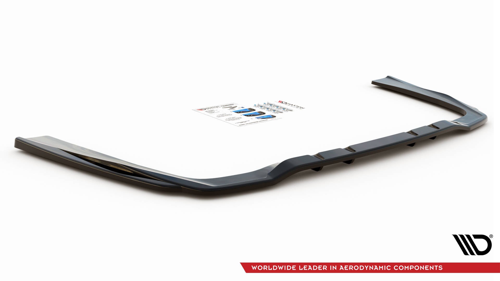 Splitter trasero Mercedes-AMG CLS 53 C257 (con barras verticales)