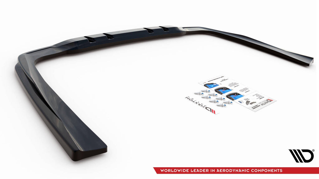 Splitter trasero Mercedes-AMG CLS 53 C257 (con barras verticales)
