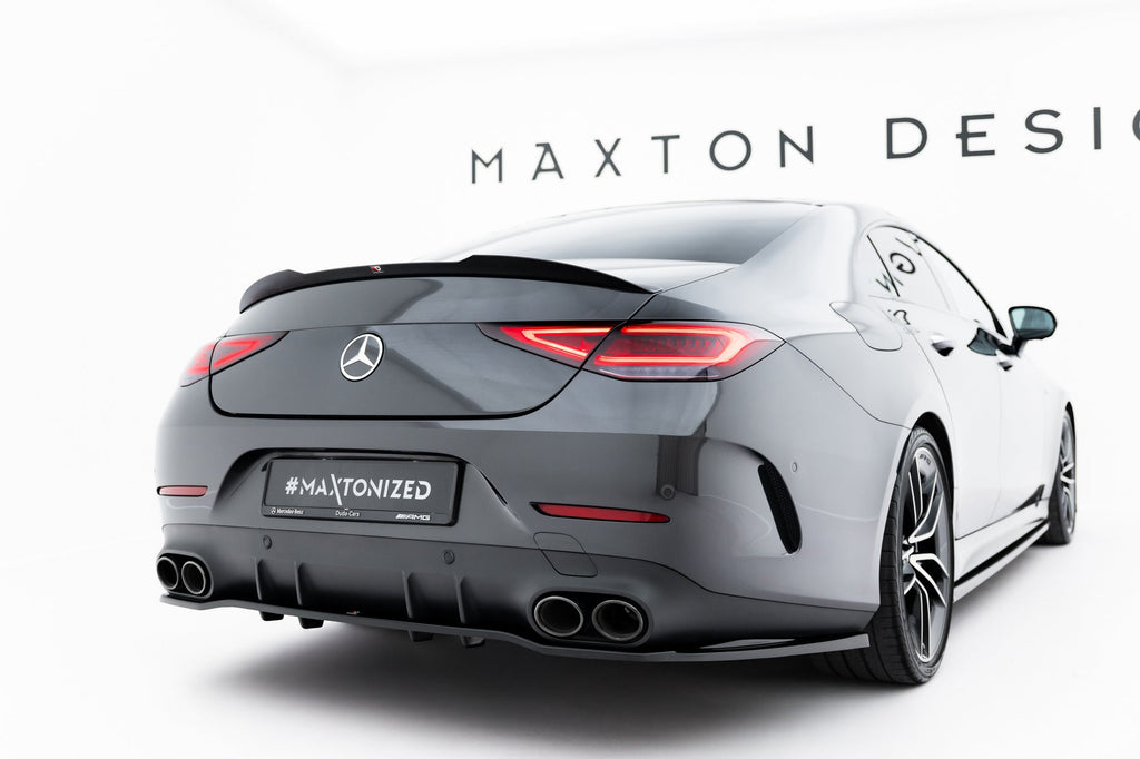 Splitter trasero Mercedes-AMG CLS 53 C257 (con barras verticales)