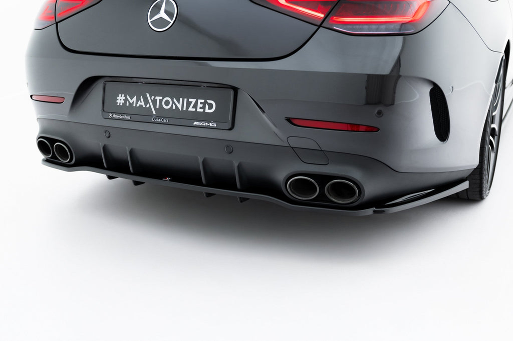 Splitter trasero Mercedes-AMG CLS 53 C257 (con barras verticales)