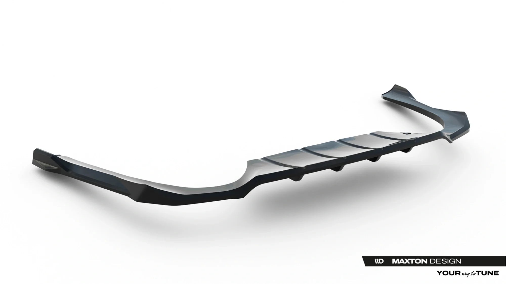Splitter trasero Mercedes-AMG E53 Berlina / Estate W214 (con barras verticales)