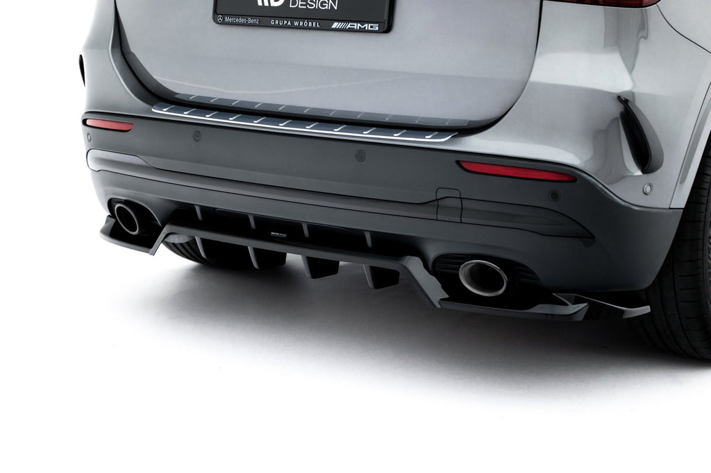 Rear splitter Mercedes-AMG GLA 35 H247 Facelift (with vertical bars)