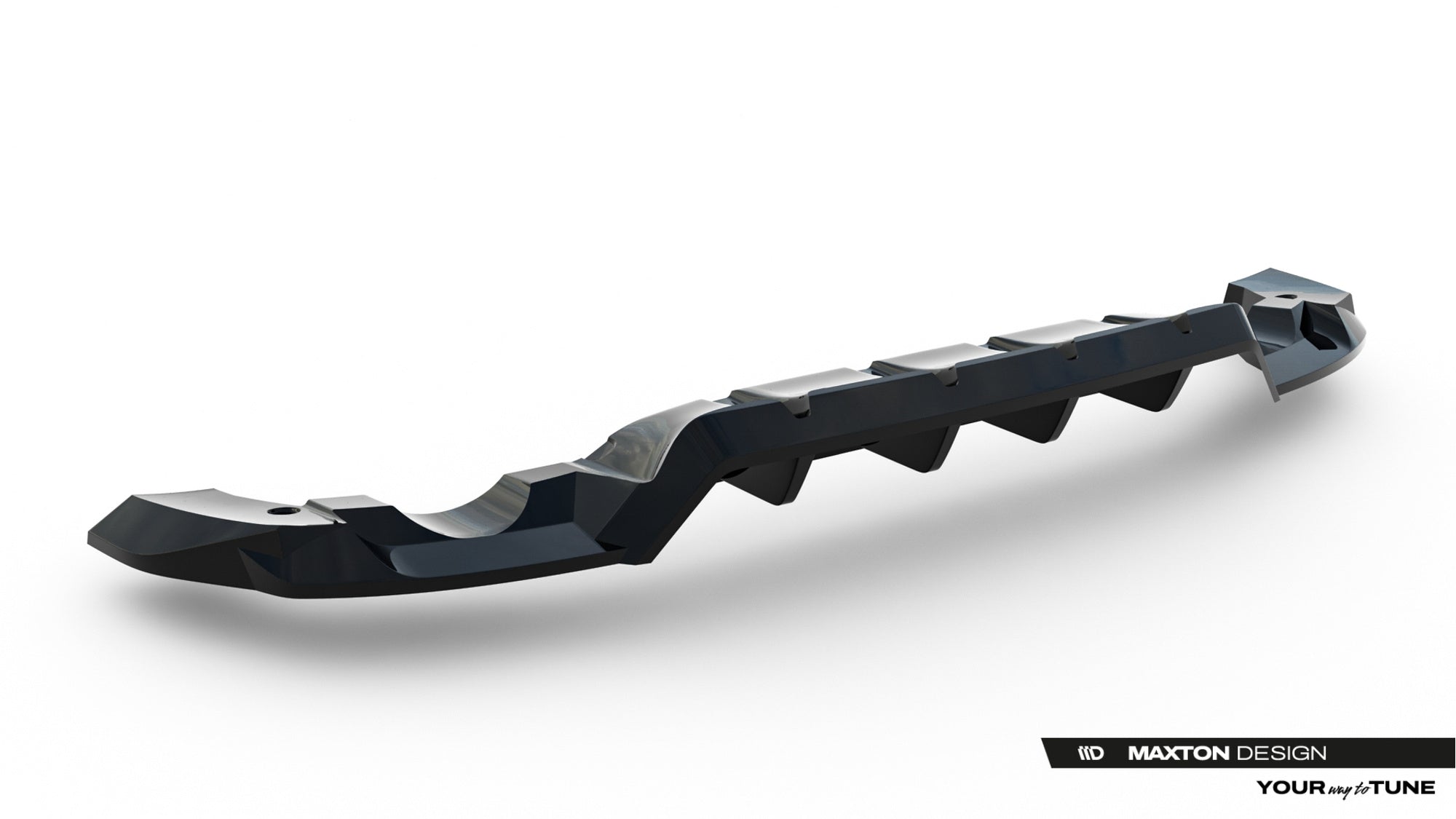 Splitter trasero Mercedes-AMG GLA 35 H247 Facelift (con barras verticales)