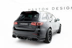 Splitter trasero Mercedes-AMG GLC 43 SUV X253 Facelift (con barras verticales)