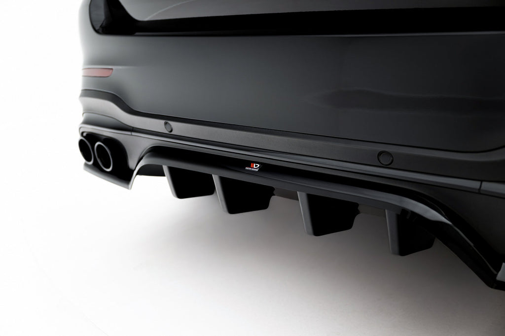 Splitter trasero Mercedes-AMG GLC 43 SUV X253 Facelift (con barras verticales)