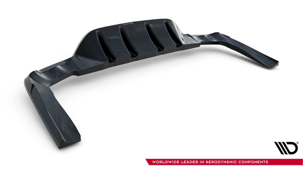 Splitter trasero Mercedes-AMG GLC 43 SUV X253 Facelift (con barras verticales)