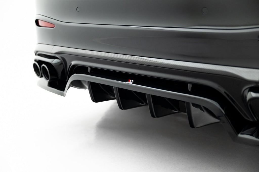Rear Diffuser Mercedes-AMG GLC 43 X254 (with vertical fins)